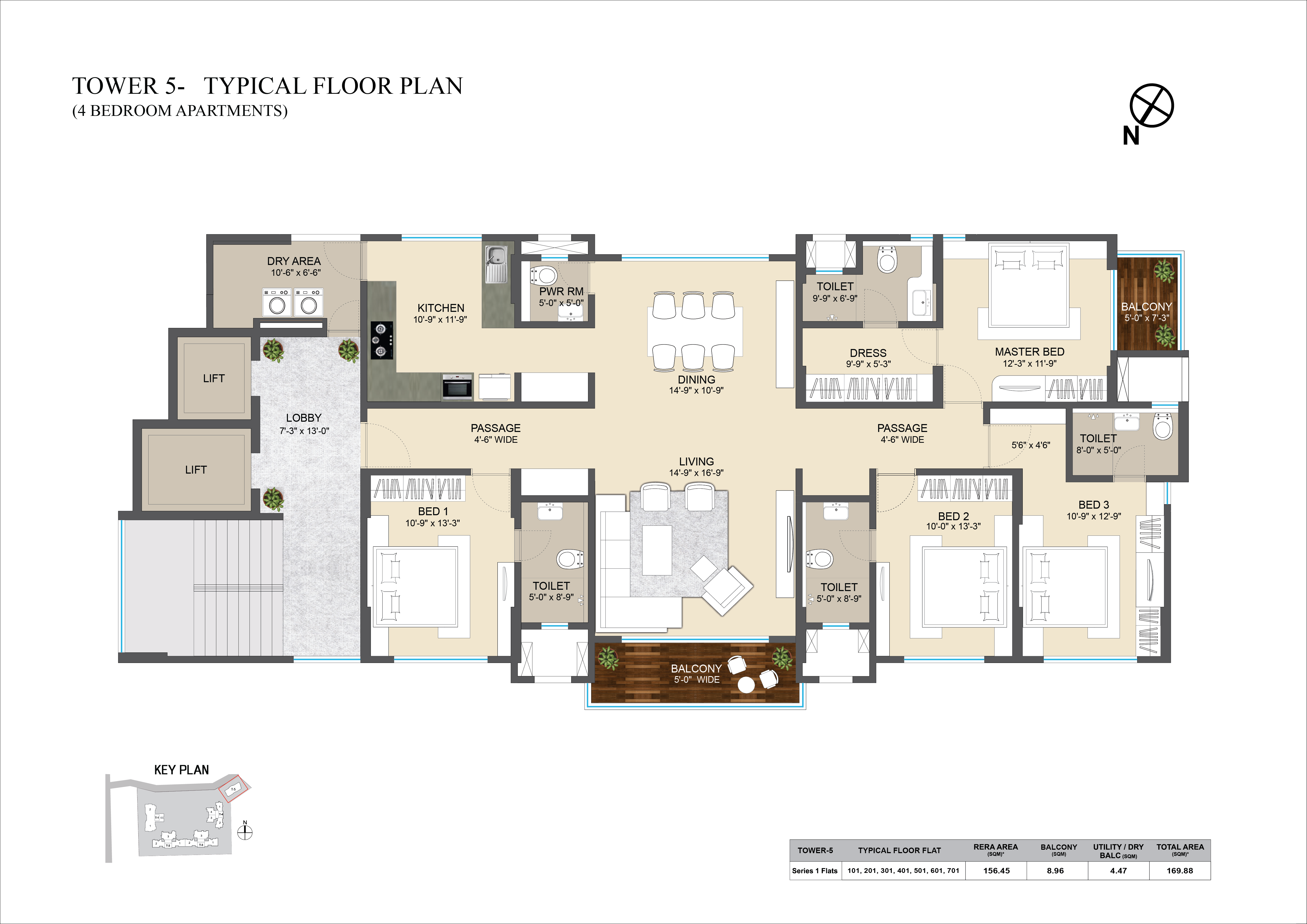TOWER 5 TIPICAL FLOOR PLAN-01